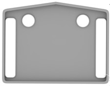 Walker Tray Table With 2 Cup Holders- Fits Most Standard Walkers