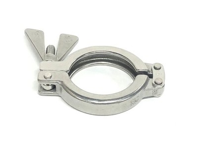 McMaster-Carr Extra High Polish Quick-Clamp For 2 Inch Tube Fitting 4759K63 NOS