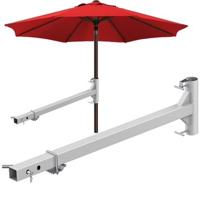 Hitch Mount Umbrella Holder for Cars, SUVs & Trucks - Rust-Proof Portable Out...
