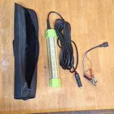 submersible underwater LED fshing light attracts fish/night saltwater freshwater