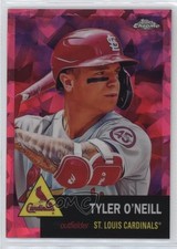 2022 Chrome Platinum Anniversary Fuchsia Atomic Refractor /100 Tyler O'Neill 0q0
