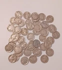 Lot of 50 partial/full Dated Buffalo Nickels NO Dateless Or Acid Coins!