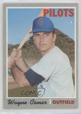 1970 Topps Wayne Comer #323 a5h
