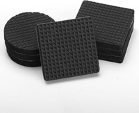 Anti Rutsch Pads 90 StüCk Selbstklebend Gummi Filzgleiter Bodenschoner Schwarz