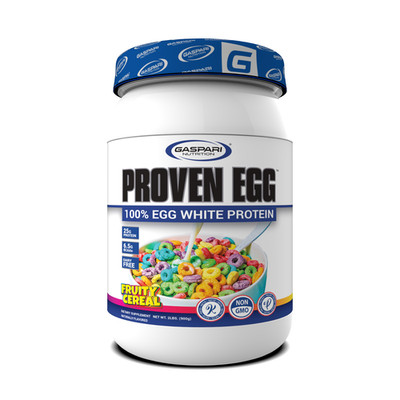 GASPARI NUTRITION PROVEN EGG Premium 100% Egg White Protein Powder 2lbs