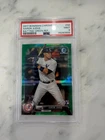 New Listing2017 Bowman Chrome #56 Aaron Judge Green Refractor /99 PSA 9 MINT RC — New York