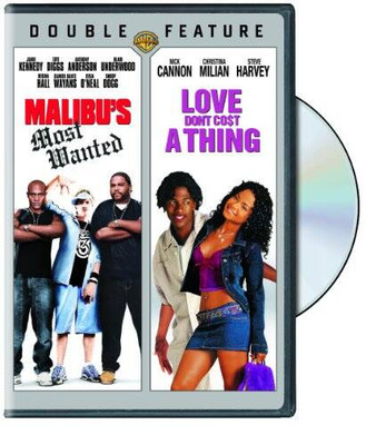 #ad Malibus Most Wanted Love Dont Cost a Thing Double Feature DVD GOOD $7.35