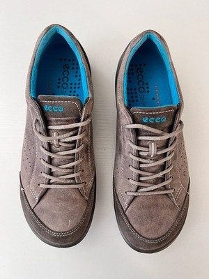 ECCO Biom Grip Urbaneering Brown Leather Low Top Sneakers
