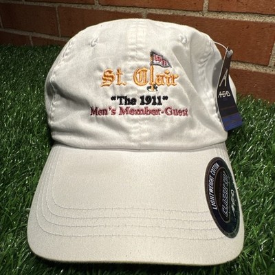 St Clair Country Club NWT Men's Member-Guest Golf Hat Belleville IL EST. 1911