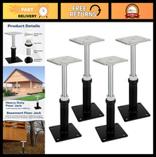 4 Pack Adjustable House Jacks for Leveling Fl...