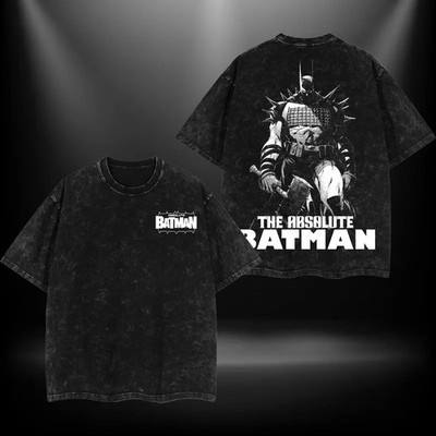 The Absolute Bat Double Printed Fantasy Graphic Tee Mens T-Shirt
