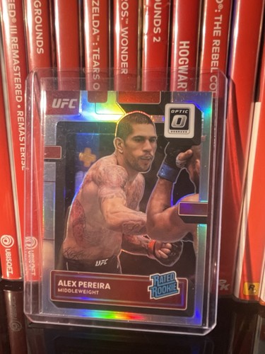 Alex Pereira [Holo] #108 2023 Panini Donruss Optic UFC card