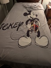 Mickey Duvet Cover With Twin Sheet Set And Bl...