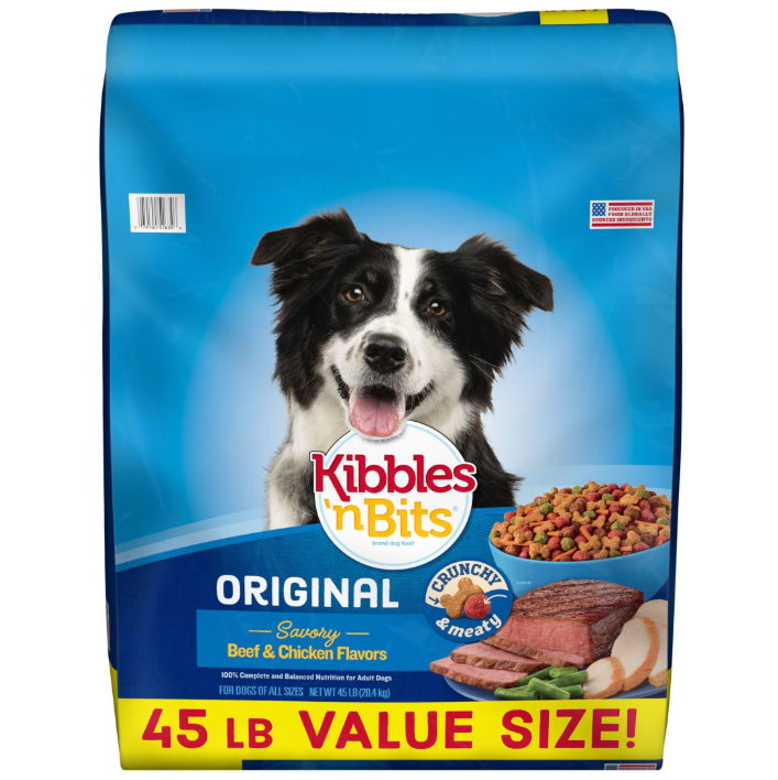 Original Savory Beef & Chicken Flavors Dry Dog Food, 45 lb. Bag