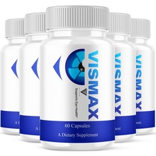 (5 Pack) VisMax Premium Eye Health Supplement, VisMaxx Advanced (300 Capsules)