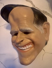 Vintage George H. W. Bush Halloween • President Cesar Mask (1988) Masquerade 
