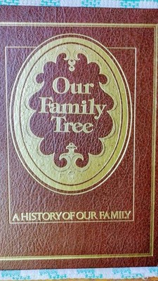 BRAND NEW HARD-COVER BOOK OUR FAMILY TREE A HISTORY OF OUR FAMILY (DIARY TYPE)
