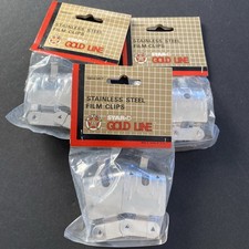 Set of 5 film Negative Drying Clips Top Bottom 135 120 B W Darkroom Developing