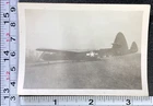 WW2 Era Glider Plane Aviation Military Transport Vintage BW Photo Snapshot #1