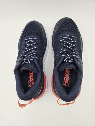 Hoka One One BONDI 7 Navy Blue Women's Running Shoes 1110519/ BIBBL Size 5.5 - Picture 5 of 6