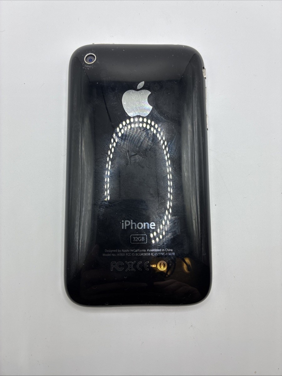 Apple iPhone 32GB 本体 A1303 Vintage Apple iPhone A1303 Smartphone Black 32GB Collector For