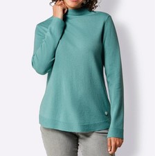 Creation L Damen Pullover Oberteil Stehkragen...