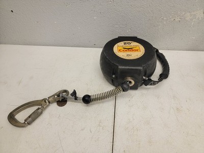Condor 22RT98 Self Retracting Lifeline, 20 Ft., Black