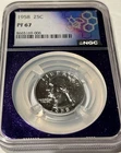 1958 SILVER WASHINGTON QUARTER PF67 NGC Trader Bea
