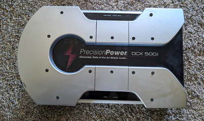 Precision Power DCX 500.1 Mono Channel Car Audio Amplifier 500W RMS Power