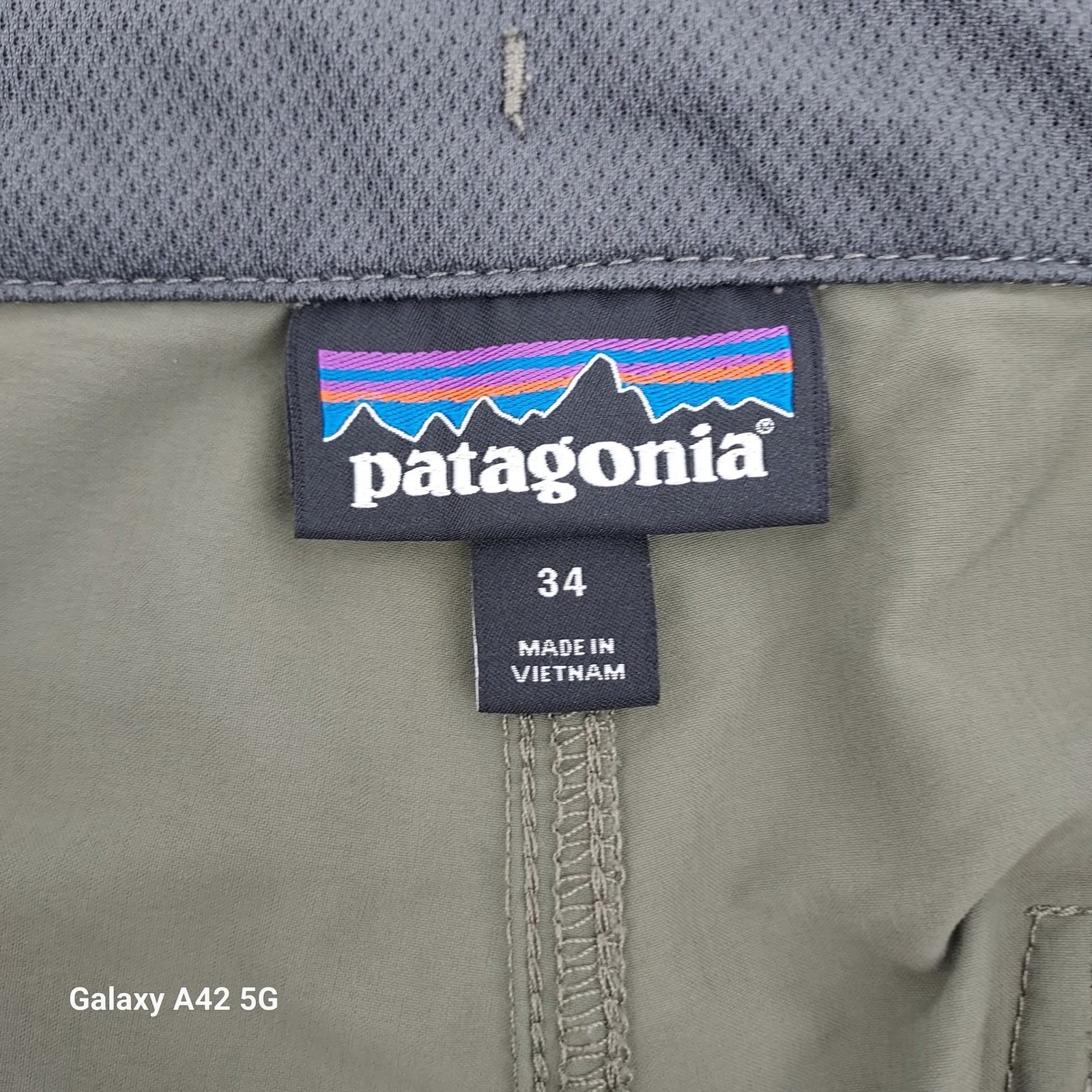 Patagonia Quandary Pants Men 34x30 Industrial Green Hiking Outdoor STY55181 FA21 thumbnail 2