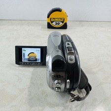 Canon DC220 DVD Camcorder 35x Optical Zoom, Partially Tested, Parts - READ Desc