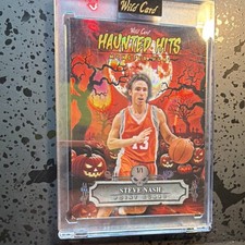 2025 Wild Card Haunted Hits Monster Hunt Steve Nash 1/1 Basketball Card