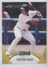 2021 Leaf Draft Gold Triston Casas #18 fm0