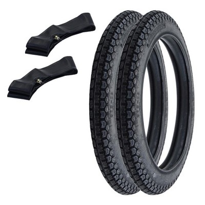 Reifen Schlauch Set 2x Kenda K254 2.75-18 (2 3/4 x18) 42P TT für MZ ETZ TS ES