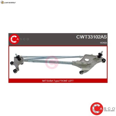 WISCHERGESTÄNGE CWT33102AS FÜR HONDA CR-VII N22A2 2.2L K20A4 2.0L 4cyl CR-V II 