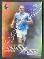 Erling Haaland 2025-26 Topps Chrome Premier League Lightning Chrome #LC-4 -yt5