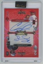 2024 Wild Card Five Card Draw Chase Burns / Noah Schultz Autograph 1/1