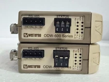 2 × WESTERMO ODW-600 FIBRE CONVERTER 3650-0201 FREE SHIPPING