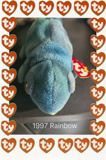    Rainbow the Chameleon   Ty Beanie Baby 1997, Retired 