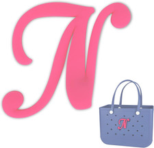 Letter Charms for Bogg Bag,Decorative Alphabet Bog Bag Accessories Letter Insert