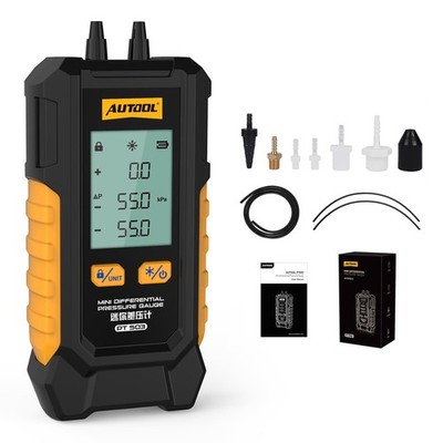 AUTOOL Manometer Gas Pressure Tester, Digital HVAC, 6 Units... 