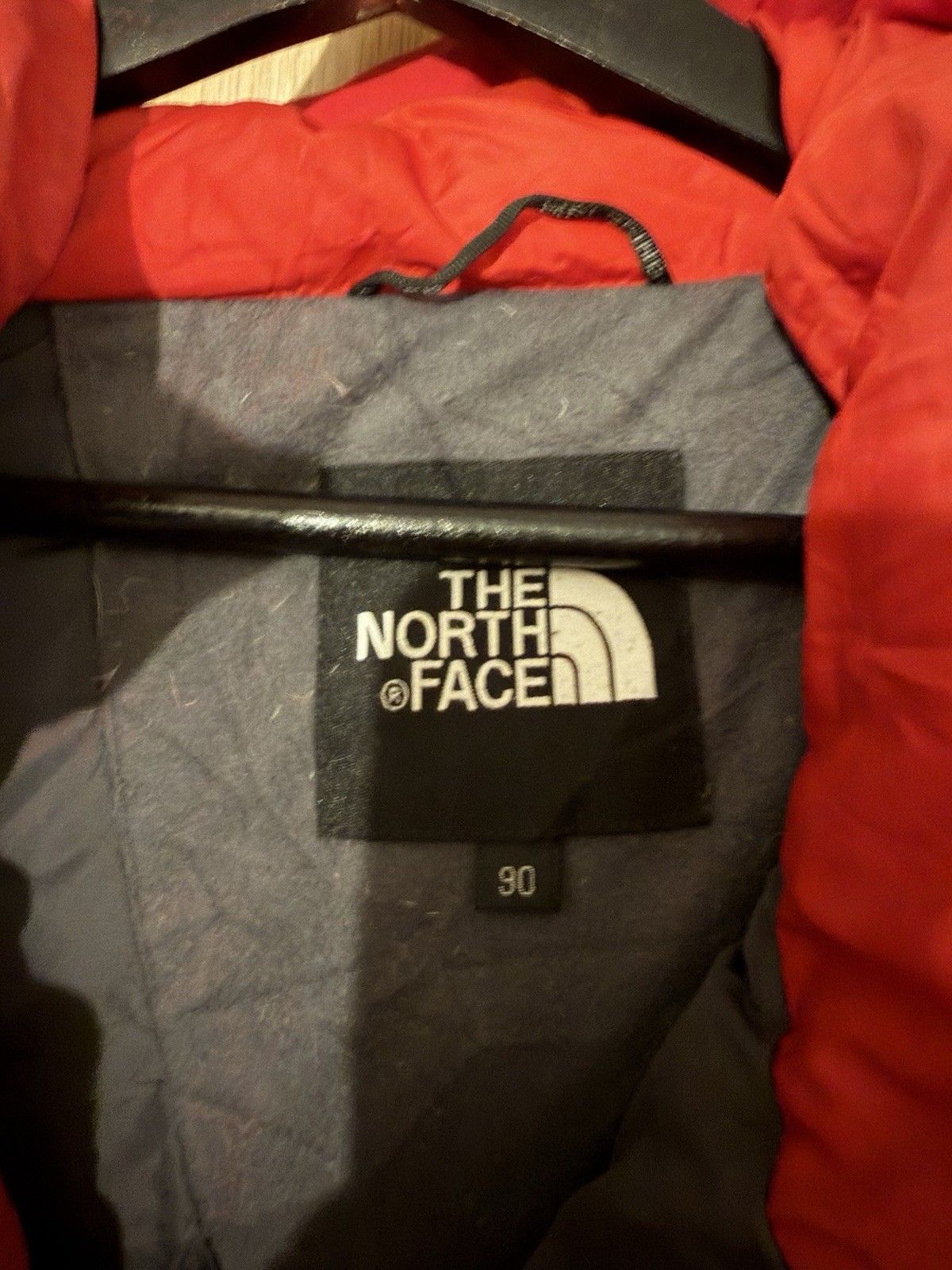 The North Face Summit Series Baltoro Puffer 700 Down Jacket Red Small Vintage image 4