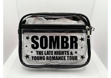 Sombr 2026 Tour Concert Bag, Clear Stadium Approved PVC Concert Crossbody Bag