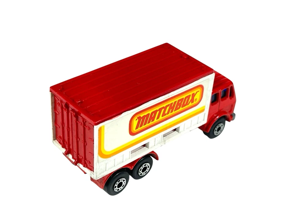 Matchbox Lesney Superfast MB42 'Matchbox' Mercedes Container Truck w/K Box - Image 4 of 4