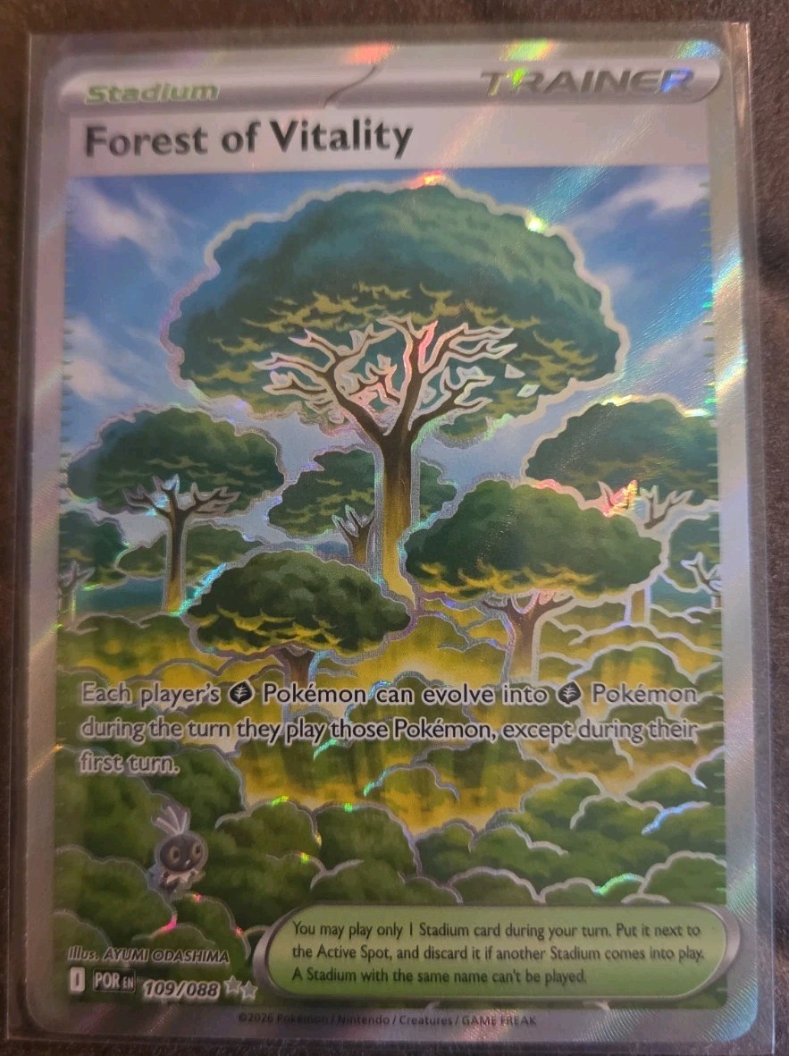 Pokemon Perfect Order Forest of Vitality 109/088 Me03 Holo