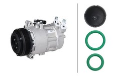 HELLA Kompressor Klimaanlage >>> Easy2Fit <<< 8FK 366 201-681 12V für BMW X3 E83
