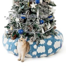 Lesure Cat Tunnel Bed for Indoor Cats - Cute Cat Donut Tunnel Toys for Small ...