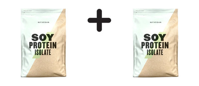 2 x Myprotein Soy Protein Isolate - Unflavored (1000g) (12,00 EUR/kg)