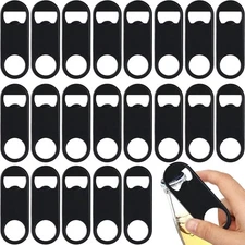 Remerry 50 Pcs Bottle Openers Stainless Steel Flat Bottle Opener Bulk 3.4 x 1...