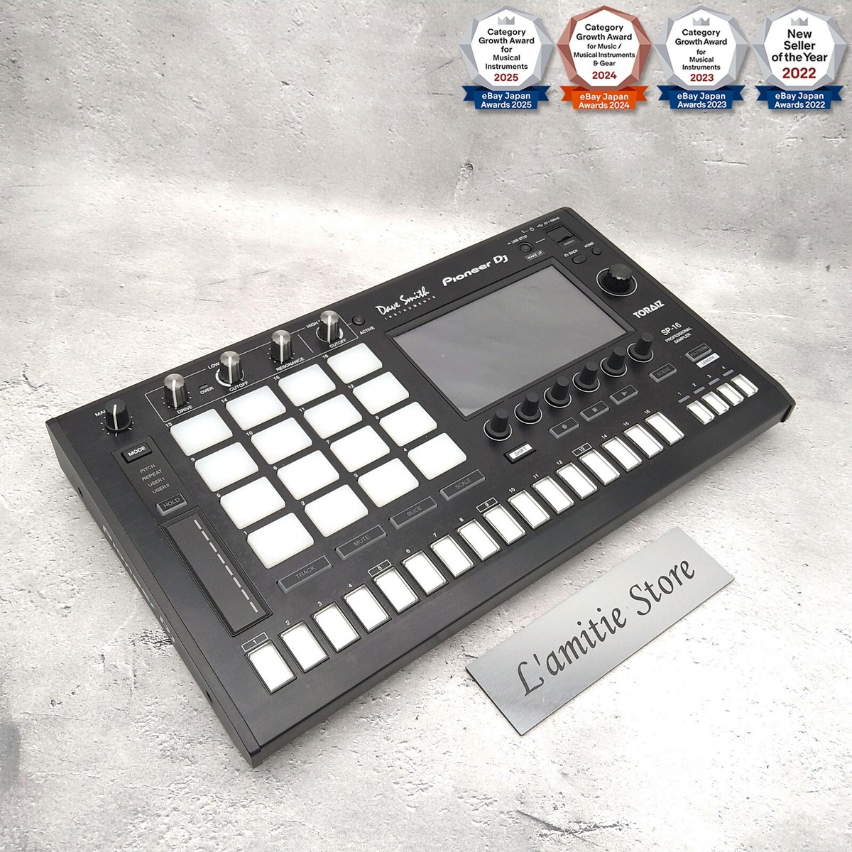 Pioneer TORAIZ SP-16 Pro DJ Sampler MIDI Sequencer Drum Machine